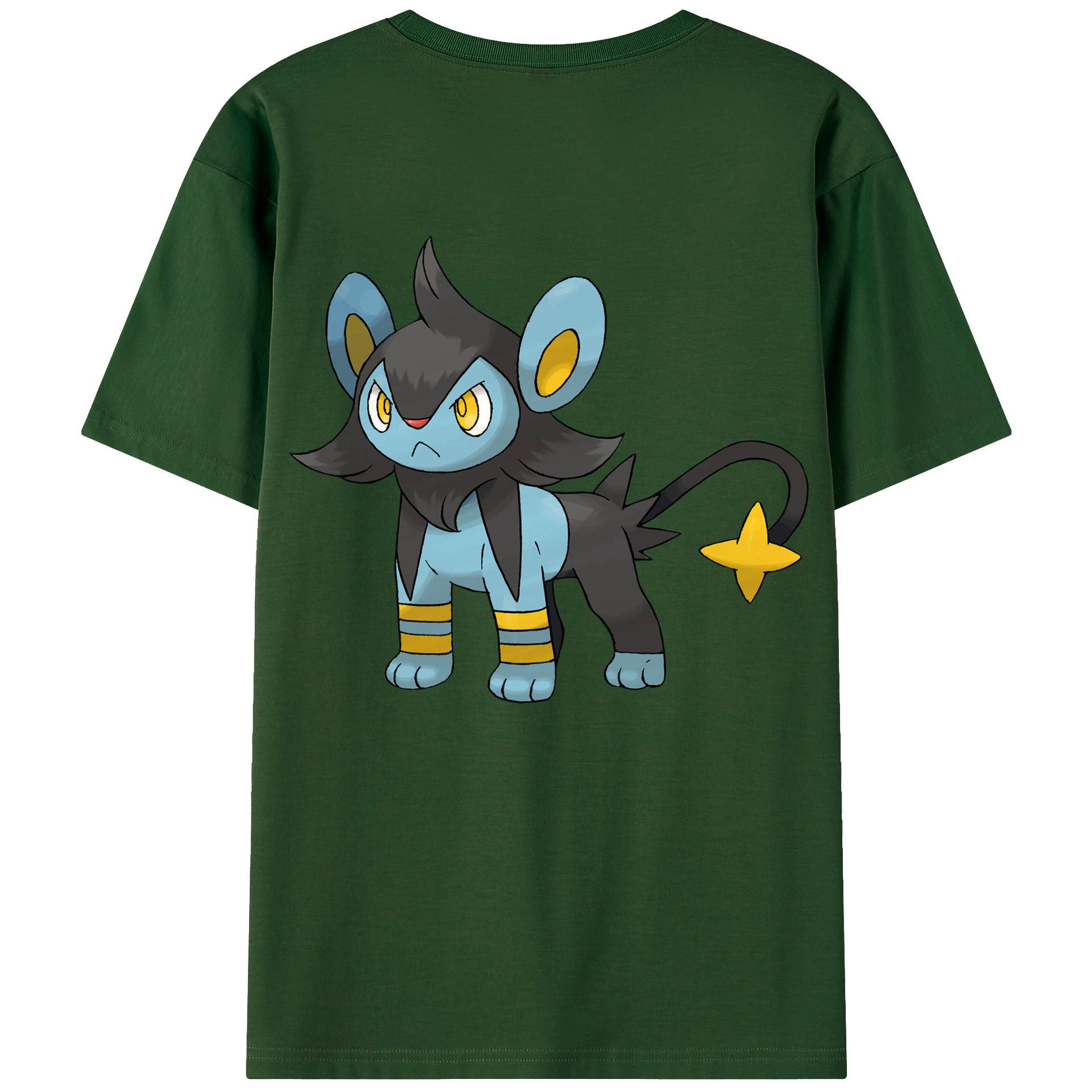 （画像用） ポケットモンスター Pokémon 綿100％半袖Tシャツ（背面プリント）
